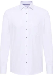 Eterna Langarmhemd MODERN FIT NON IRON Weiß/Creme