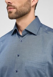 Eterna Langarmhemd MODERN FIT NON IRON Dunkelblau/Blau/Grau/Hellblau