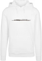 Mister Tee Live In The Moment Hoody Weiß/Creme