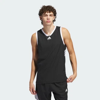 adidas Performance Tanktop ADIDAS CRAZY LITE TRIKOT Schwarz/Hellblau