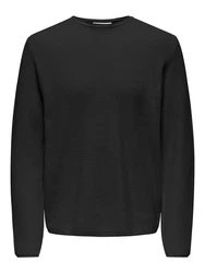 ONLY & SONS Strickpullover ONSEric Schwarz/Dunkelgrau