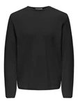 ONLY & SONS Strickpullover ONSEric Schwarz/Dunkelgrau