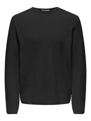 ONLY & SONS Strickpullover ONSEric Schwarz/Dunkelgrau