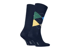 Tommy Hilfiger Socken TH MEN SOCK CHECK 2P Dunkelblau