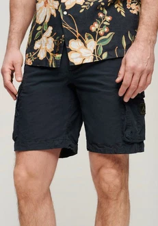Superdry Shorts SD-PARACHUTE LIGHT SHORT Dunkelblau/Blau/Schwarz