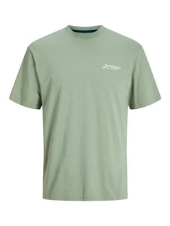 Jack & Jones T-Shirt JJBEAU TEE SS FRONTPRINT CREW NECK 
