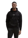 TOM TAILOR Denim Sweatshirt Hoodie Relaxed Fit Schwarz