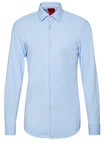 HUGO Hemd 'Kenno' Hellblau/Blau