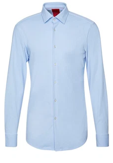 HUGO Hemd 'Kenno' Hellblau/Blau
