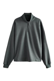 Sweater EDIT Troyer-Sweatshirt (1-tlg)