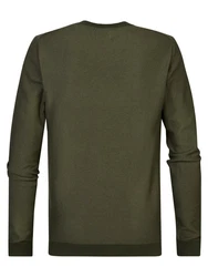Petrol Industries Pullover Tok Dunkelgrün/Khaki