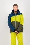 Killtec Winterjacke KSW 306 MN SKI JCK. OS mit Kapuze Grün/Neonfarben/Gelb/Blau