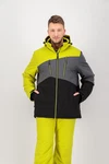 Killtec Winterjacke KSW 306 MN SKI JCK. OS mit Kapuze Grün/Gelb/Neonfarben