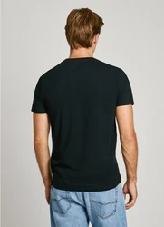 Pepe Jeans T-Shirt mit Markenprint Beige/Grün/Dunkelgrün/Schwarz