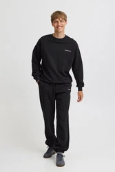 TheJoggConcept Longpullover JCMMSANDER SWEAT Schwarz