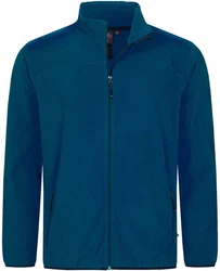 DEPROC Active Fleecejacke KIRKVALE MEN II CS Grün