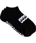 Quiksilver Socken 3 ANKLE PACK Schwarz