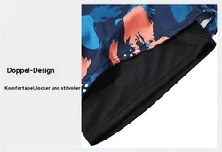 AUKUU Badeshorts Herren Badehose Hellblau/Blau
