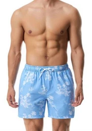 Badeshorts Herren elastischer Bund Sommer Schnelltrocknender bedruckter Badeanzug Langlauf Sport langlebige wasserdichte Hosen