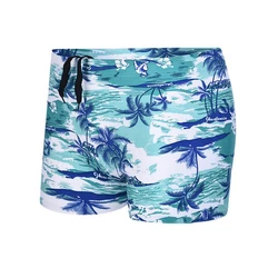 AUKUU Badeshorts Herren Badehose Blau/Türkis