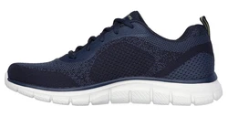Skechers TRACK-GLENDOR Sneaker Dunkelblau/Blau/Grau/Hellblau/Lila