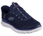 Skechers GLIDE-STEP Slip-On Sneaker Dunkelblau/Hellblau