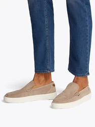 TOMMY HILFIGER Slipper grau/taupe