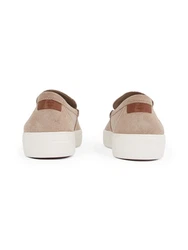 TOMMY HILFIGER Slipper grau/taupe