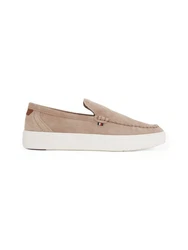 TOMMY HILFIGER Slipper grau/taupe