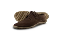 Leguano Dean Barfußschuh Dunkelbraun/Braun/Beige