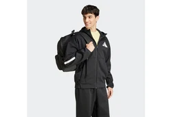 adidas Sportswear Kapuzensweatshirt M Z.N.E. FZ Schwarz/Dunkelgrau/Grau/Hellgrau