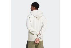 adidas Sportswear Sweatshirt 3S FL FZ HD Khaki/Beige/Hellgrau