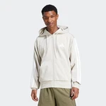 adidas Sportswear Sweatshirt 3S FL FZ HD Khaki/Beige/Hellgrau adidas Sportswear Sweatshirt 3S FL FZ HD Khaki/Beige/Hellgrau