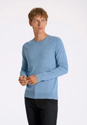 Lindbergh Pullover Strickpullover Blau/Hellblau