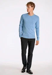 Lindbergh Pullover Strickpullover Blau/Hellblau
