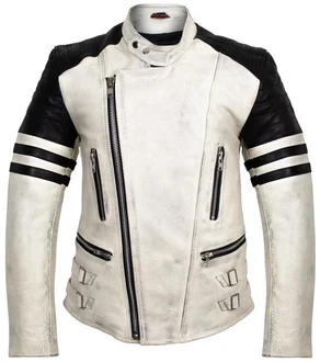 MDM Motorradjacke Herren Retro Lederjacke Motorrad Jacke mit Protektoren Biker Oldschool Schwarz MDM Motorradjacke Herren Retro Lederjacke Motorrad Jacke mit Protektoren Biker Oldschool Schwarz