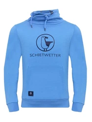 Schietwetter Rundhalspullover Rasmus Raubein Herren Hellblau/Blau