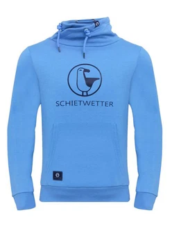 Schietwetter Rundhalspullover Rasmus Raubein Herren Hellblau/Blau