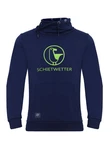Schietwetter Rundhalspullover Rasmus Raubein Herren Dunkelblau/Hellblau/Blau
