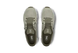 ON RUNNING Cloud 5 Sneaker Kreide/Grün