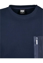 URBAN CLASSICS Rundhalspullover Military Crew Military