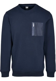 URBAN CLASSICS Rundhalspullover Military Crew