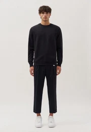 Sweatshirt Studio Langarm Rundhals Uni