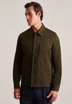 Seidensticker Hemdjacke Dunkelgrün/Khaki/Grün