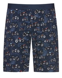 Schlafshorts MYMODERNS Serie Motorcycle Lounge- & Pyjama Hose kurz