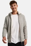 Indicode Sweatjacke INRandolph Grau/Hellgrau/Khaki/Beige