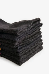 Next Basicsocken Signature Schwarz/Dunkelgrau