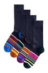 Next Basicsocken Signature Mischfarben/Dunkelblau