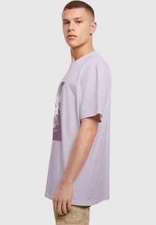 Merchcode T-Shirt Herren Lila/Rosa