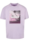 Merchcode T-Shirt Herren Lila/Rosa